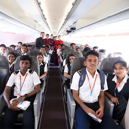 Inflight Training from Chennai to Bangalore